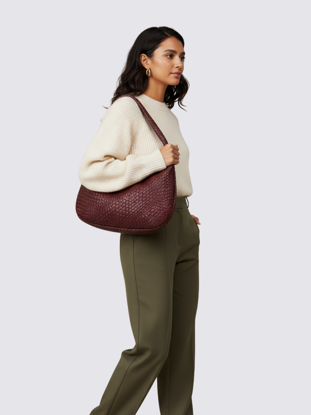 Medium Bogota Bag - Khaki
