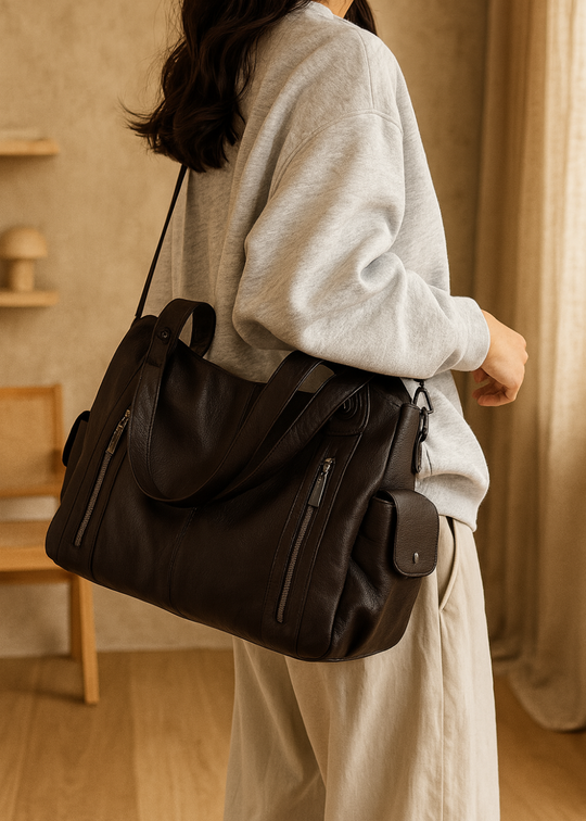 Ange leather bag
