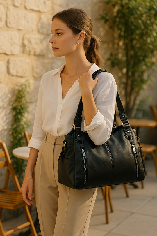 Ange leather bag