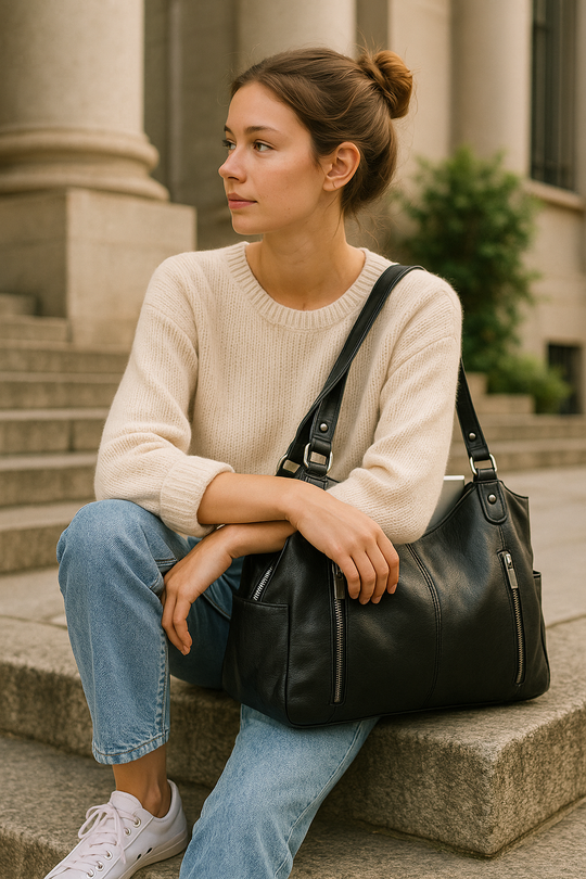 Ange leather bag