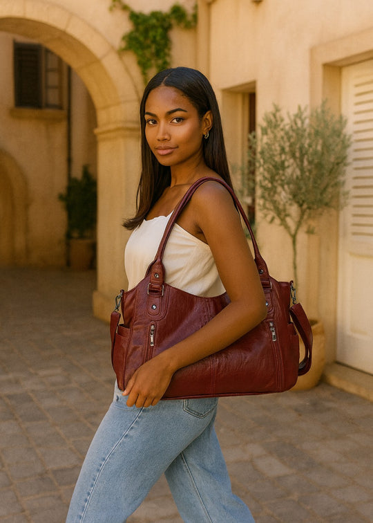 Ange leather bag
