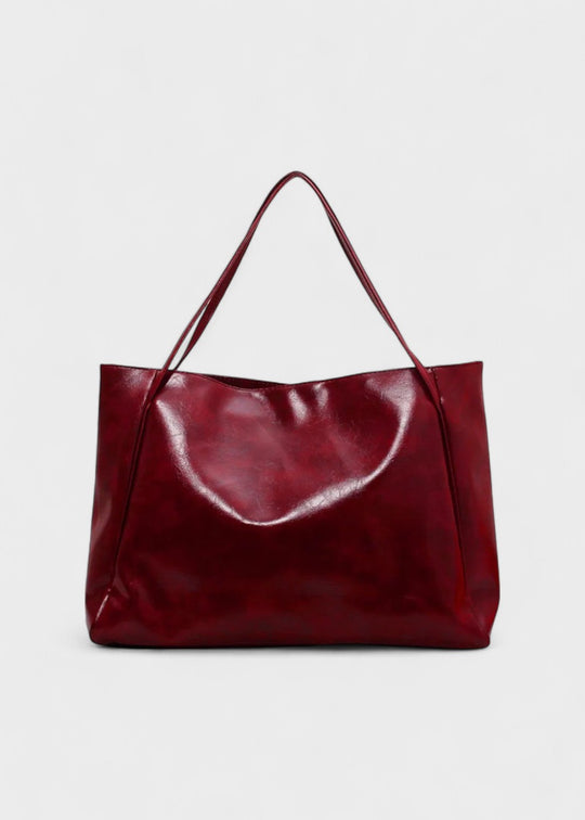 Dina - Leather tote bag