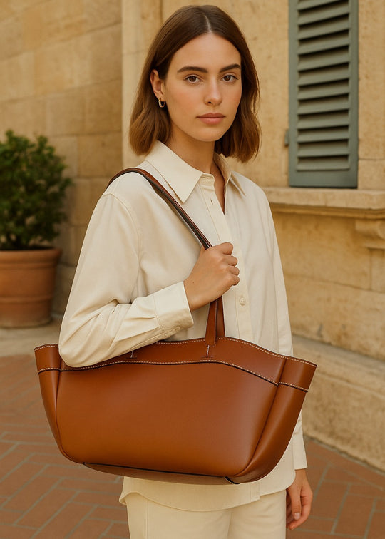 Emma leather bag