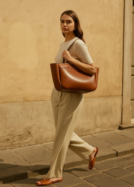 Emma leather bag