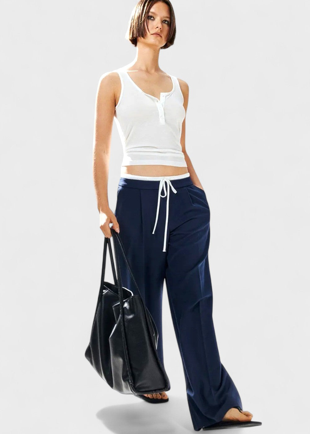 Dina - Leather tote bag
