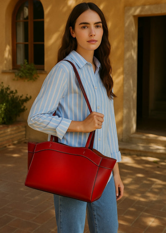 Emma leather bag