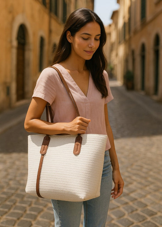 Vicky Weave Tote