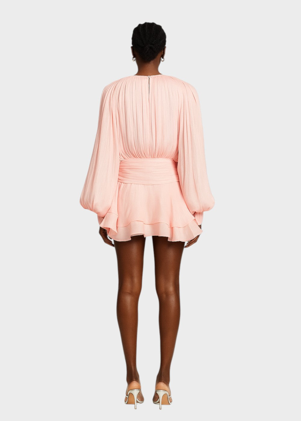 Short pleated dress